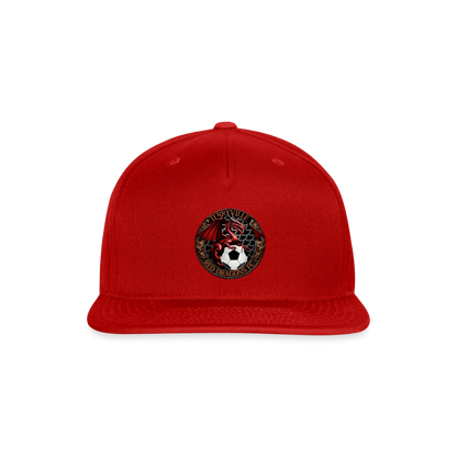 Snapback Cap - red