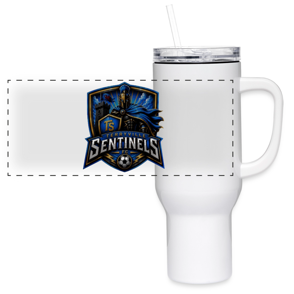 40 oz Travel Tumbler - white