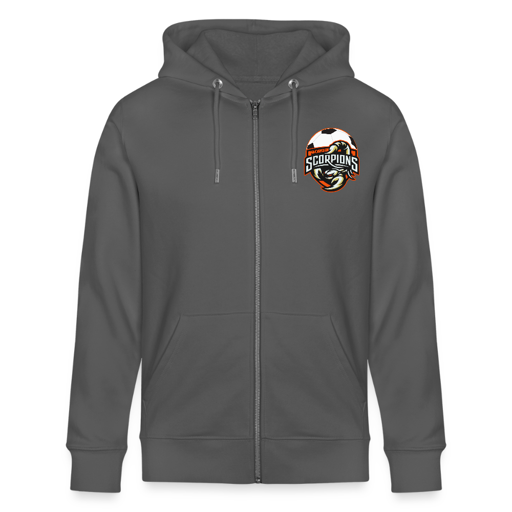 Stanley/Stella Cultivator Organic Zip Hoodie - anthracite