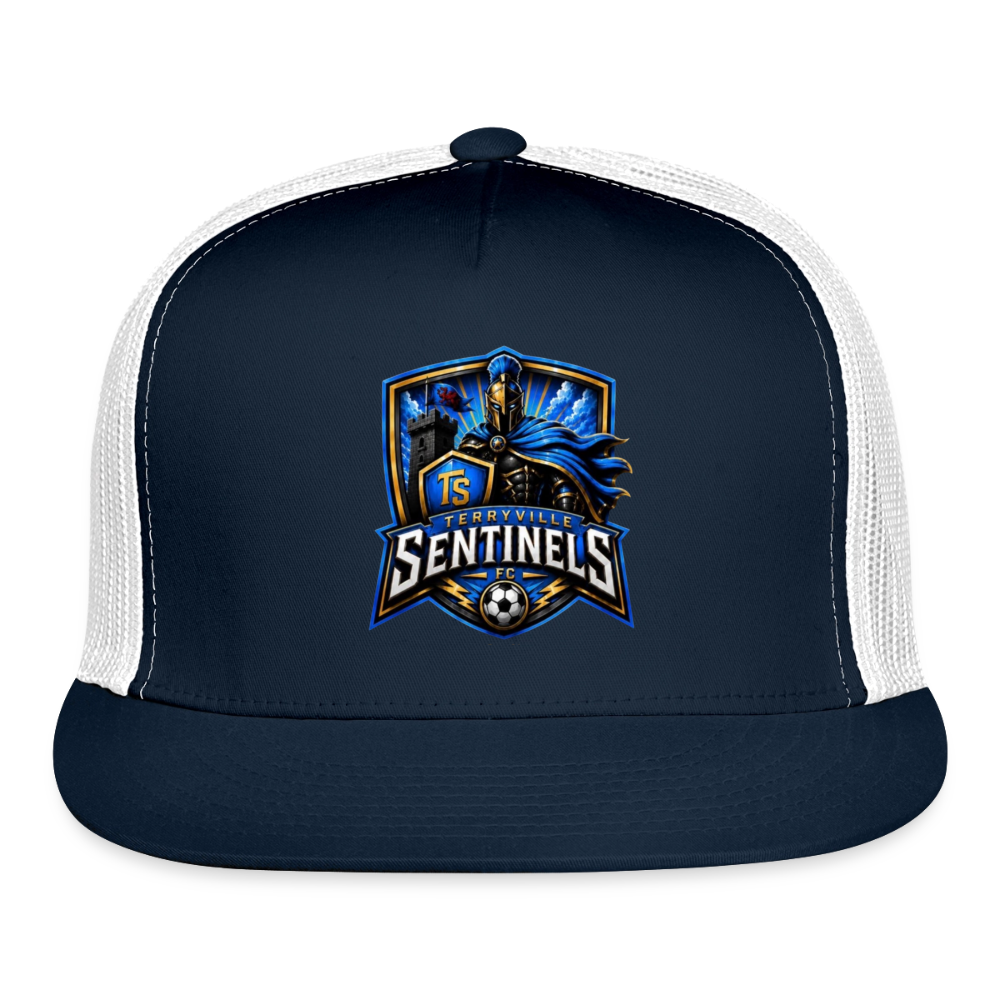 Trucker Hat - navy/white