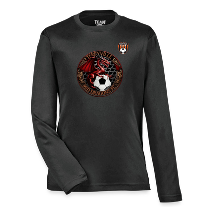 Youth Zone Performance Long-Sleeve T-Shirt - black