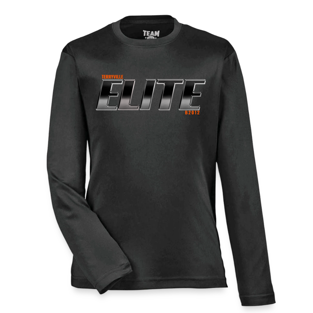 Youth Zone Performance Long-Sleeve T-Shirt - black