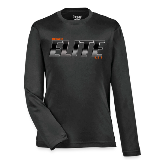 Youth Zone Performance Long-Sleeve T-Shirt - black