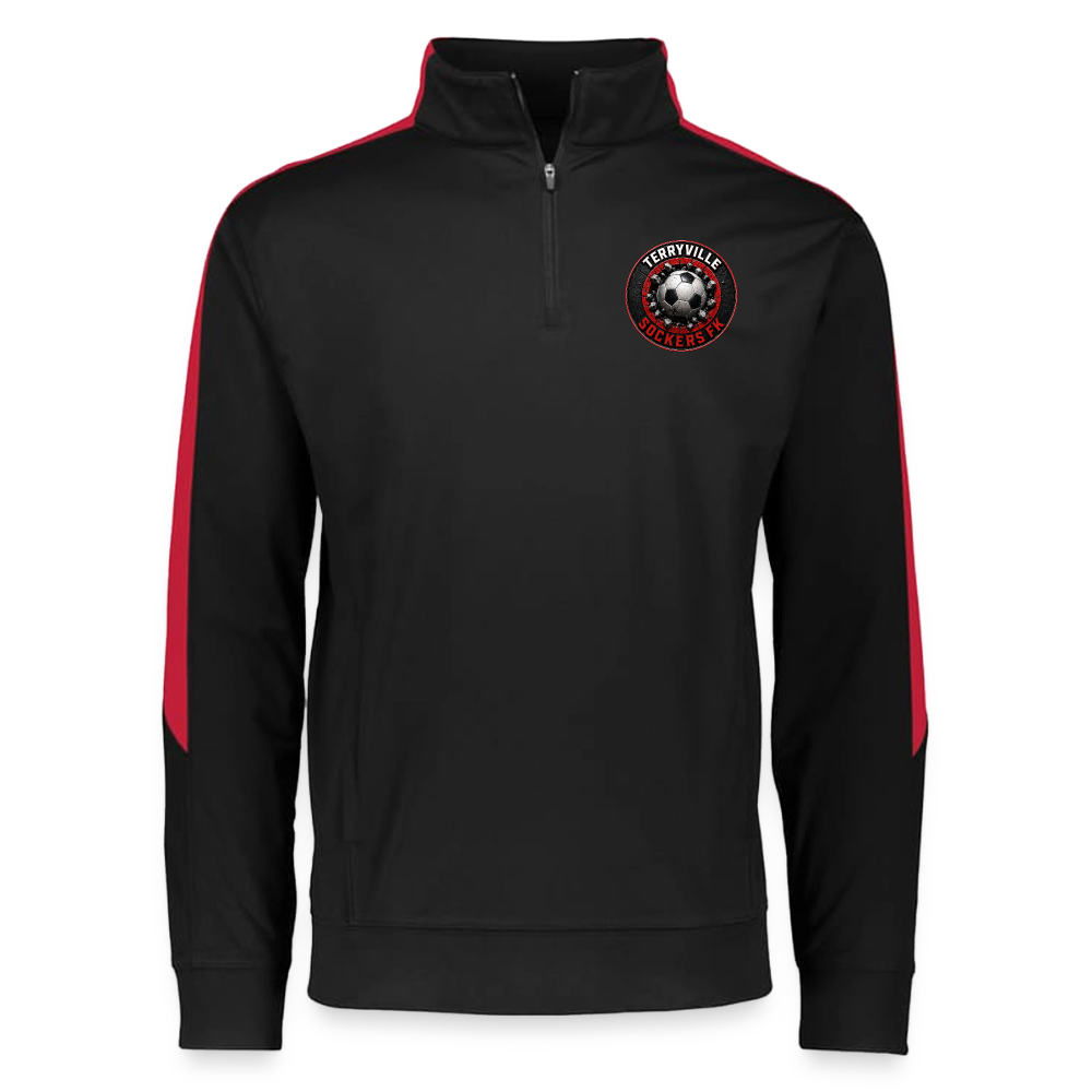 Augusta Sportswear Adult Medalist 2.0 Pullover - black/red