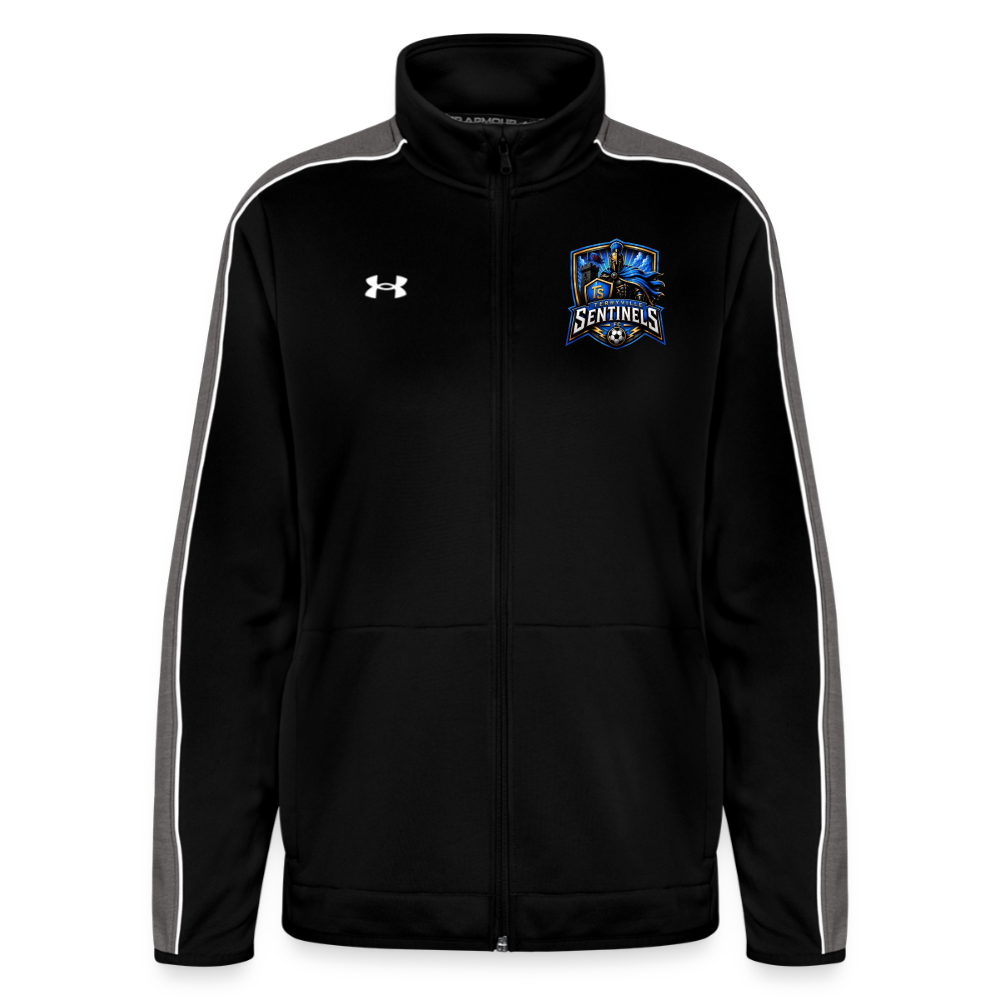 Under Armour Women's Command Full Zip 2.0 - black/white