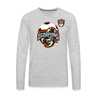 Men's Premium Long Sleeve T-Shirt - heather gray