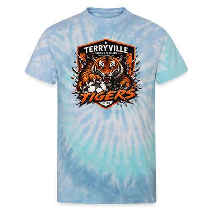 Unisex Tie Dye T-Shirt - blue lagoon