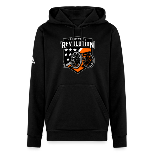 Adidas Unisex Fleece Hoodie - black