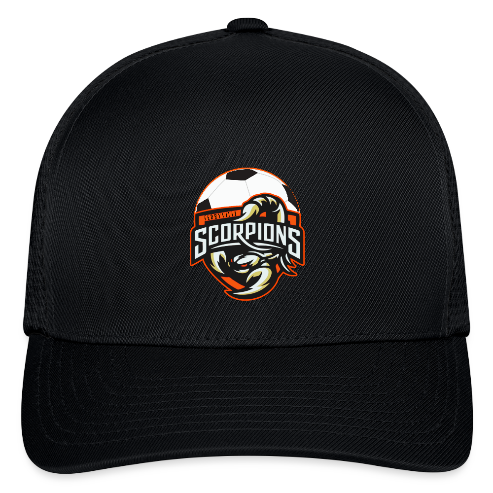 Flexfit Fitted Baseball Cap - black