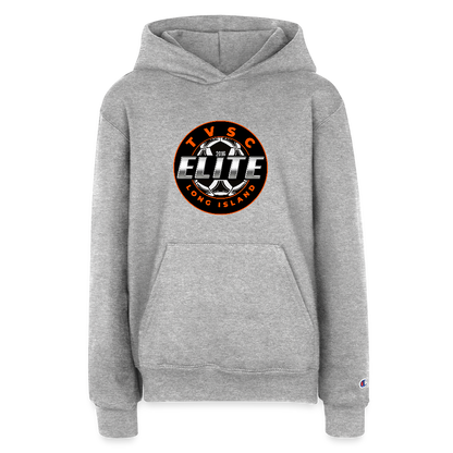 Champion Youth Hoodie - heather grey