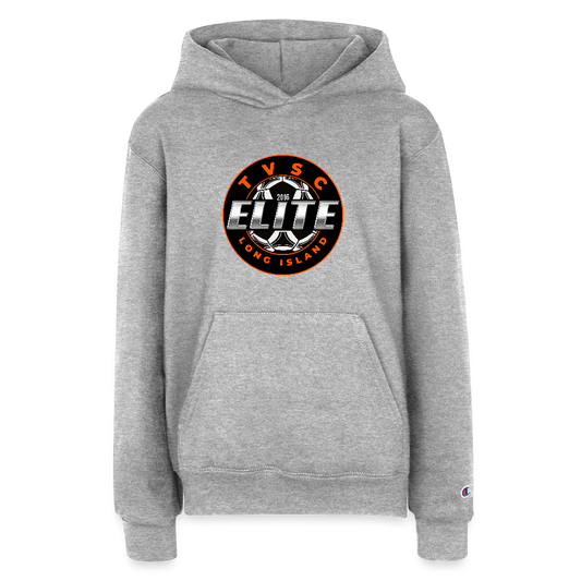 Champion Youth Hoodie - heather grey