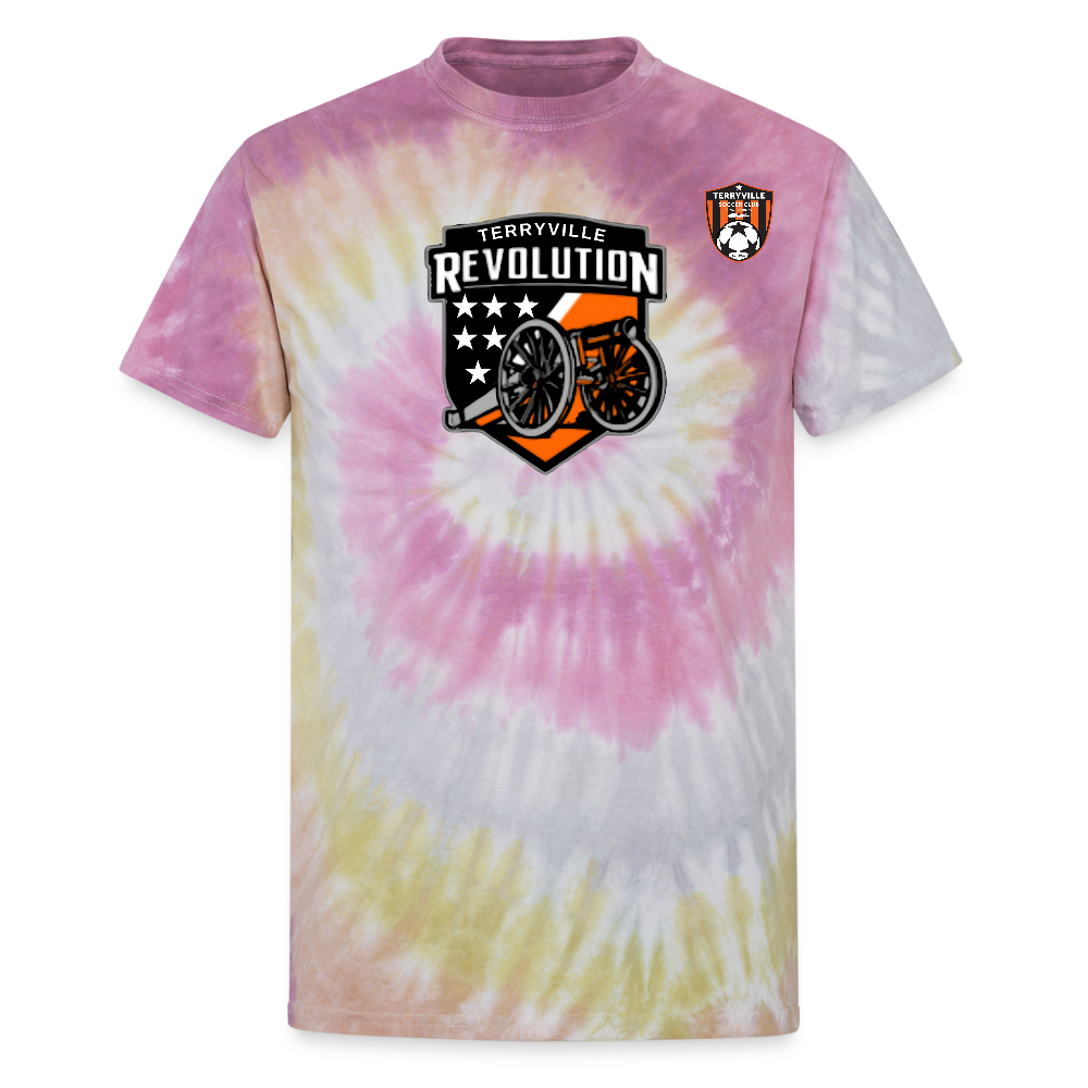 Unisex Tie Dye T-Shirt - Desert Rose