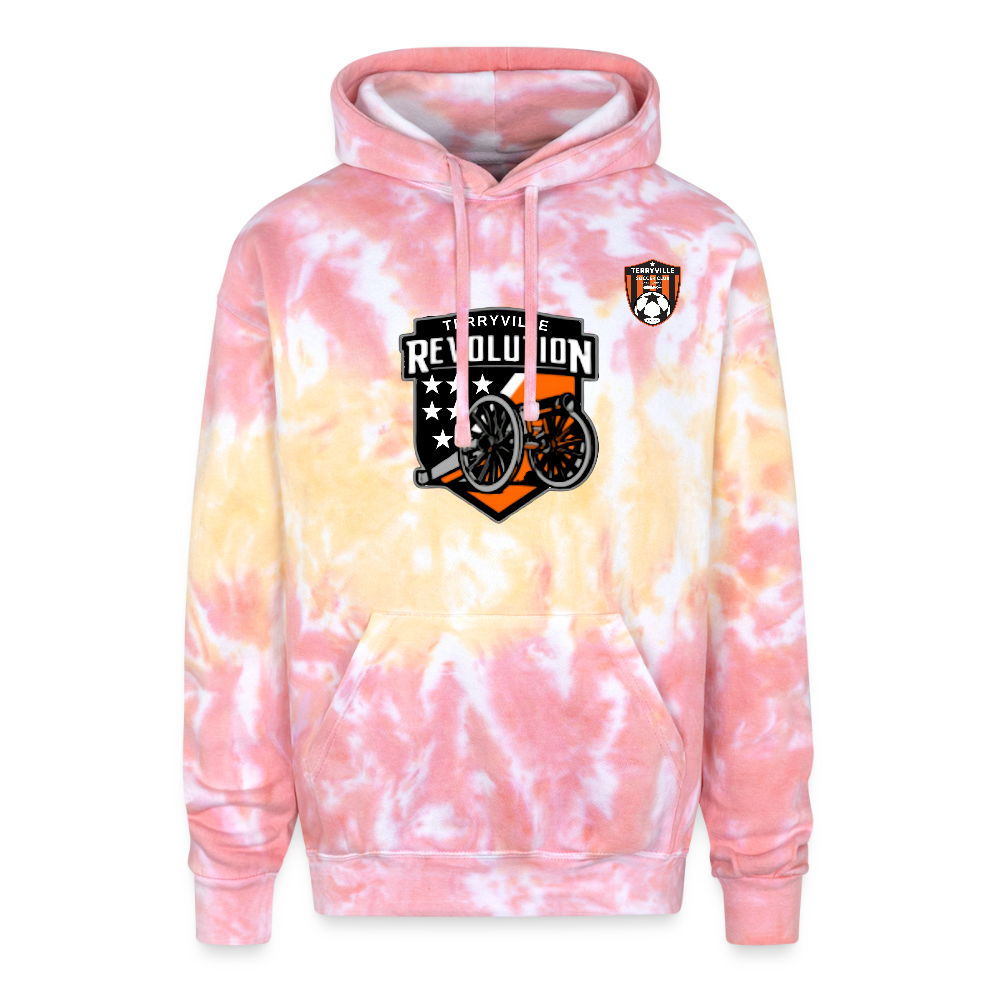 Adult Tie Dye Hoodie - funnel cake