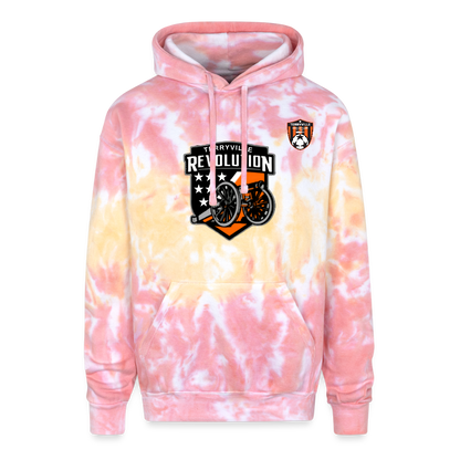 Adult Tie Dye Hoodie - funnel cake