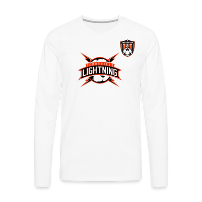 Men's Premium Long Sleeve T-Shirt - white