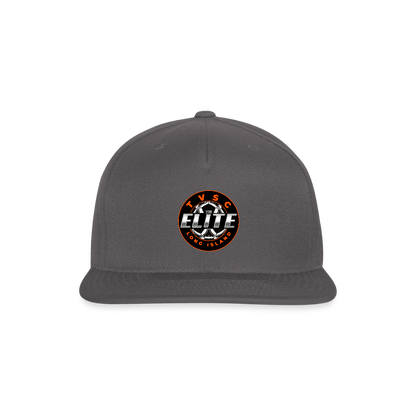 Snapback Baseball Cap - dark grey