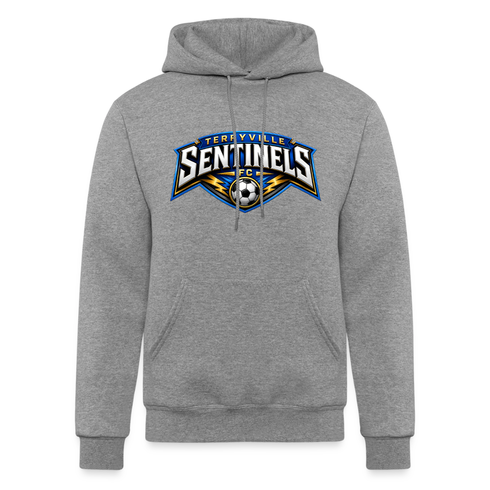 Champion Unisex Powerblend Hoodie - heather gray
