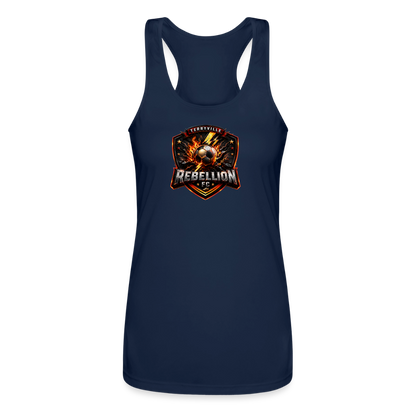 Women’s Performance Racerback Tank Top - navy