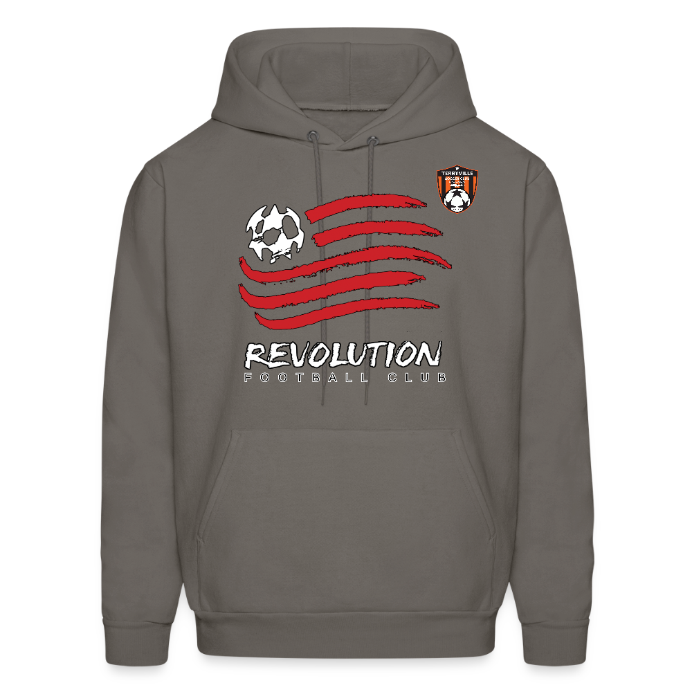 Hoodie - asphalt gray