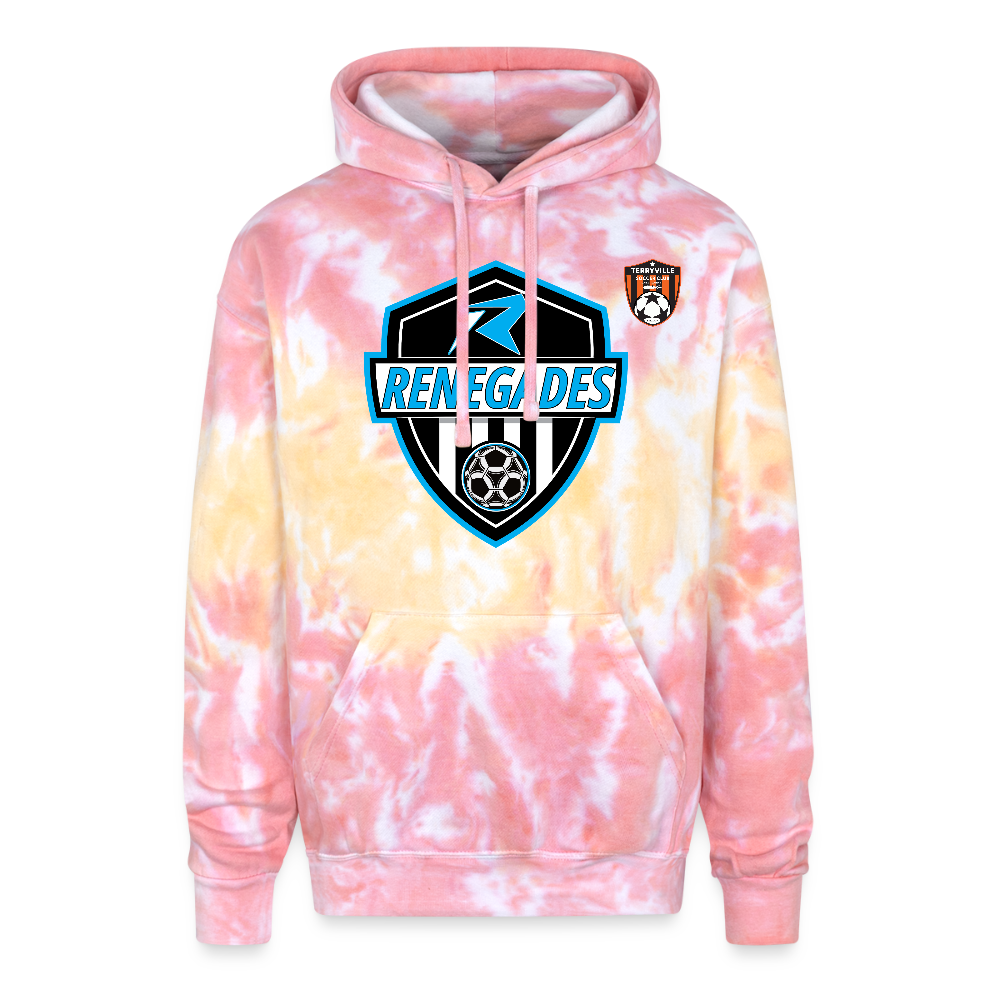Adult Tie Dye Hoodie - funnel cake