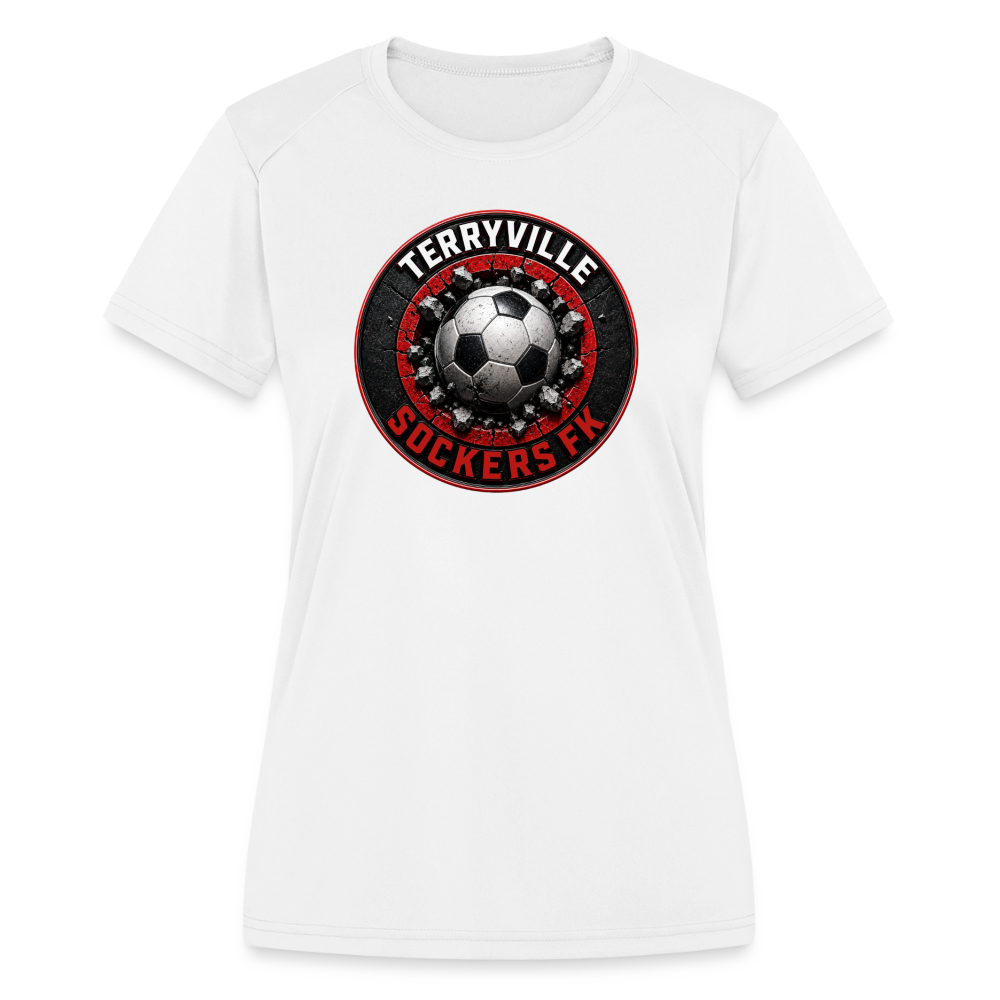 Women's Moisture Wicking Performance T-Shirt - white