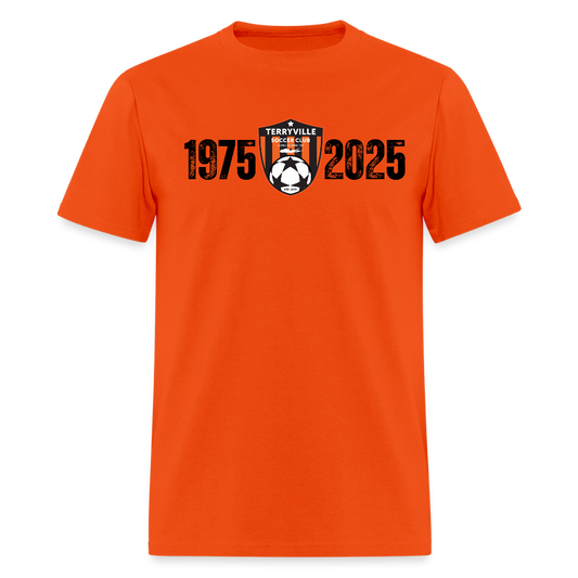 50 Year Anniversary T-Shirt - orange