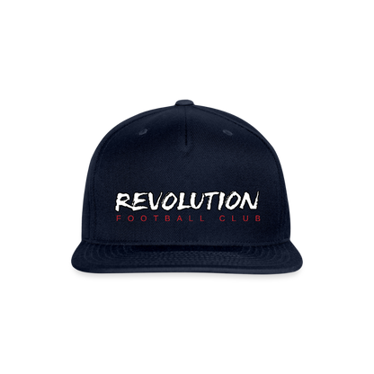 Snapback Baseball Cap - navy
