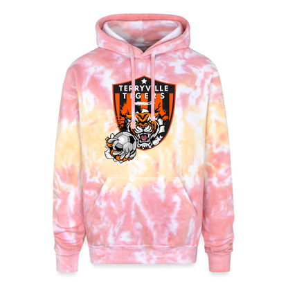 Adult Tie Dye Hoodie - funnel cake
