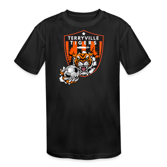 Kids' Moisture Wicking Performance T-Shirt - black