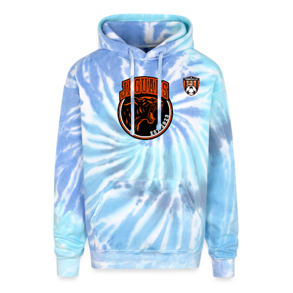 Adult Tie Dye Hoodie - blue lagoon