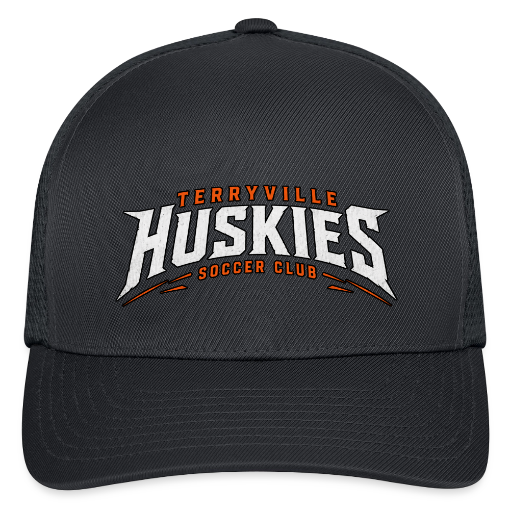 Flexfit Fitted Baseball Cap - charcoal