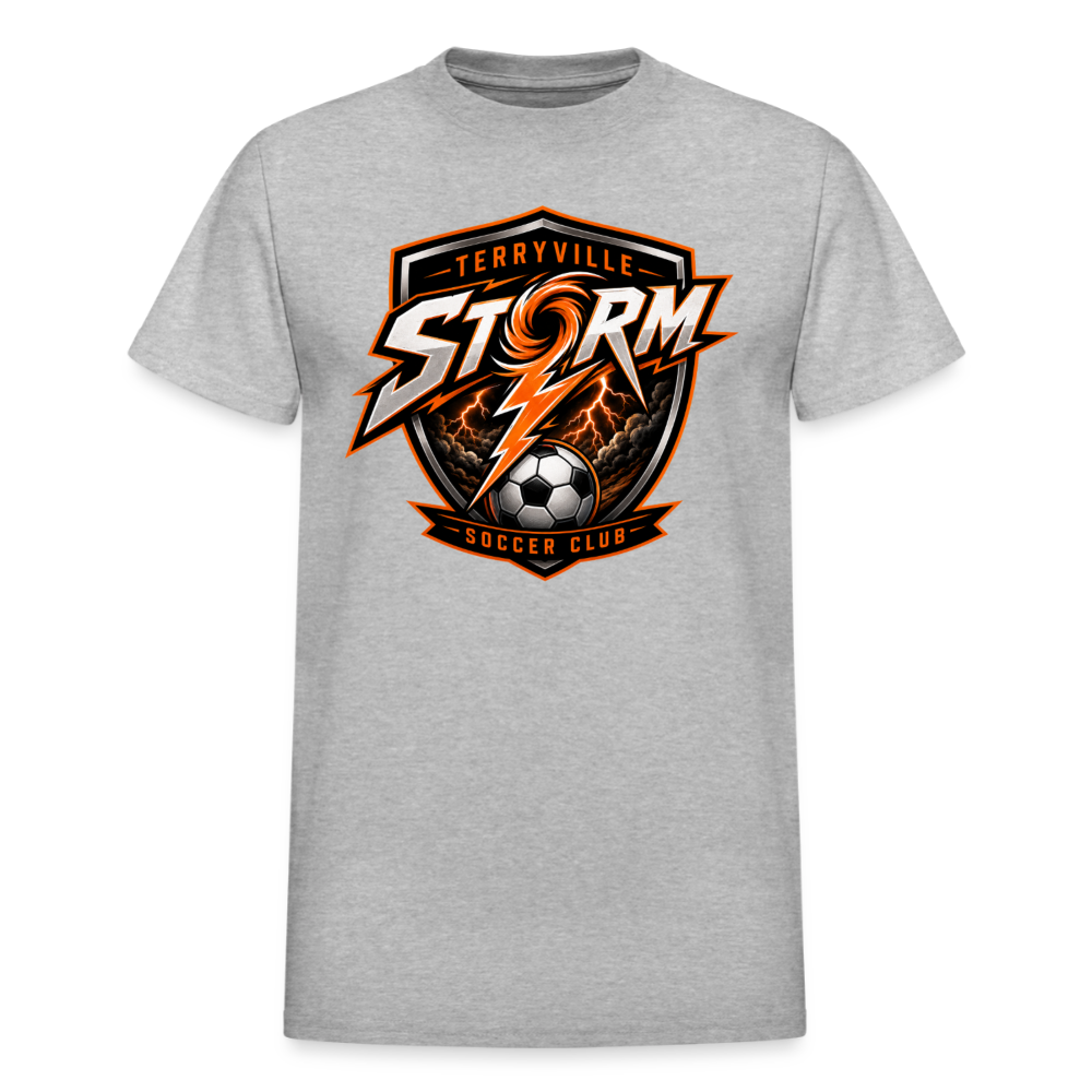 Gildan Ultra Cotton Adult T-Shirt - heather gray
