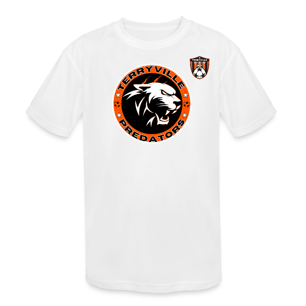 Kids' Moisture Wicking Performance T-Shirt - white