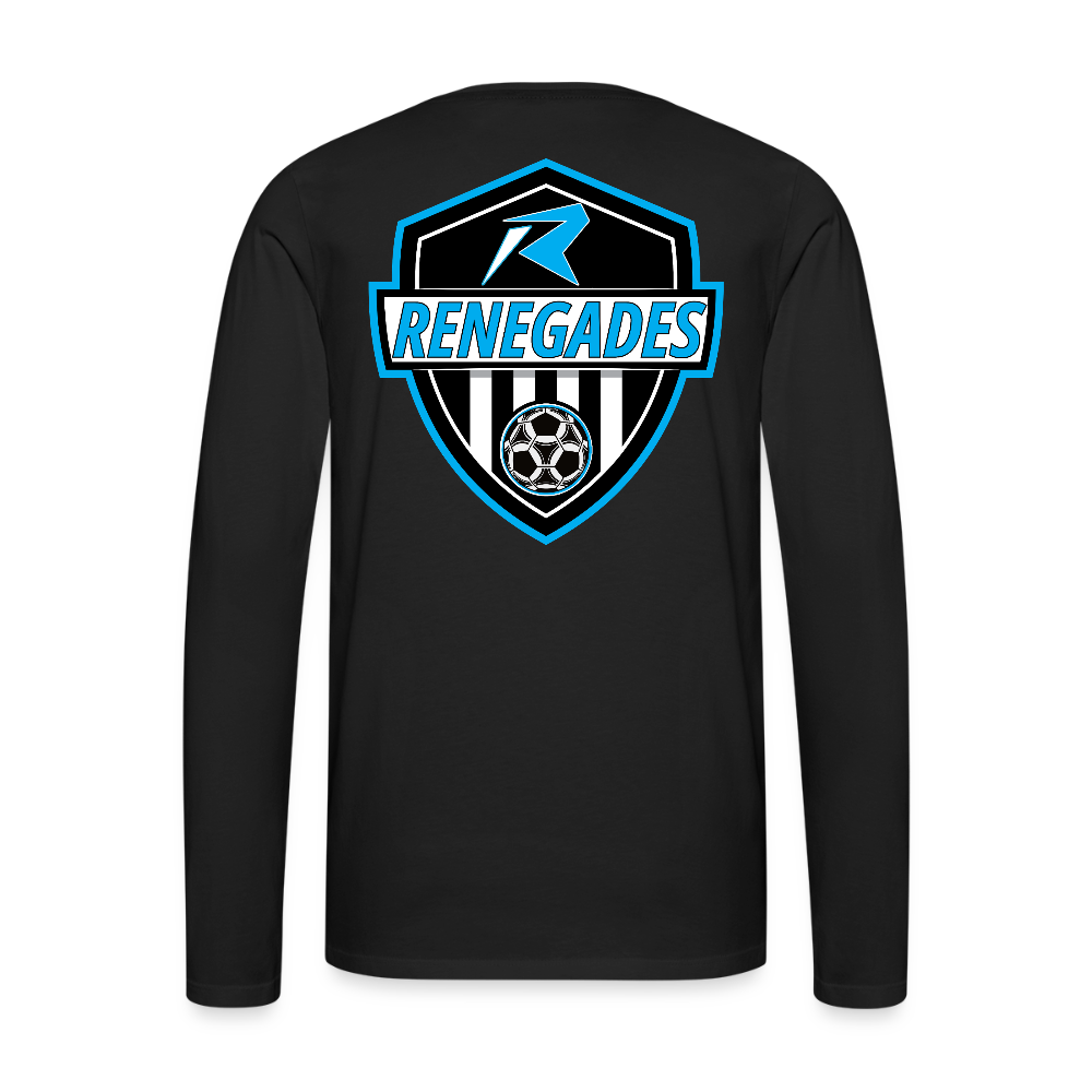 Men's Premium Long Sleeve T-Shirt - black