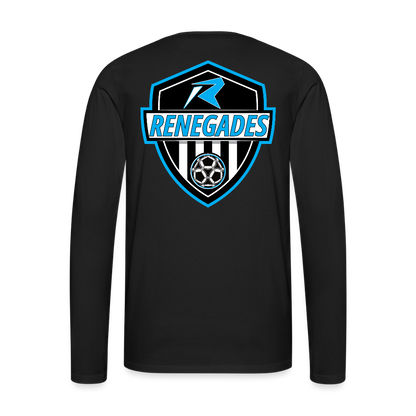 Men's Premium Long Sleeve T-Shirt - black