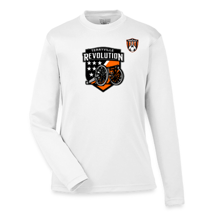 Youth Zone Performance Long-Sleeve T-Shirt - white