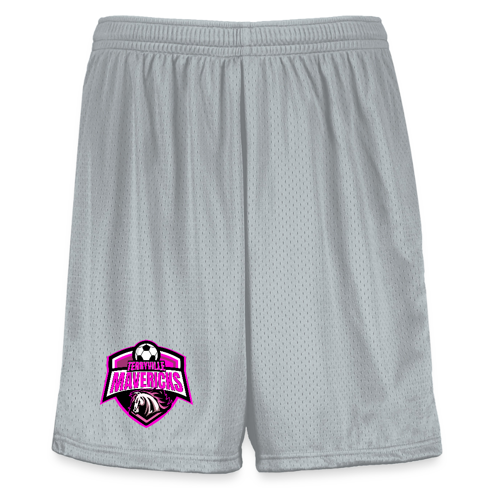 Augusta Sportswear Youth Modified Mesh Short - silver