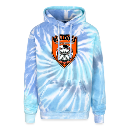 Adult Tie Dye Hoodie - blue lagoon
