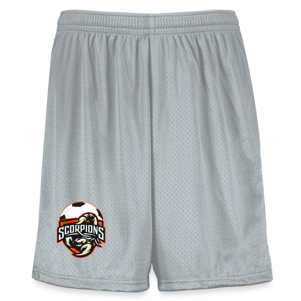 Augusta Sportswear Youth Modified Mesh Short - silver