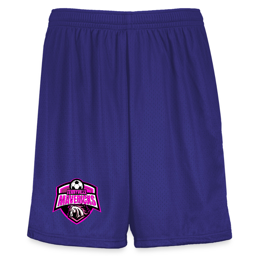 Augusta Sportswear Youth Modified Mesh Short - purple