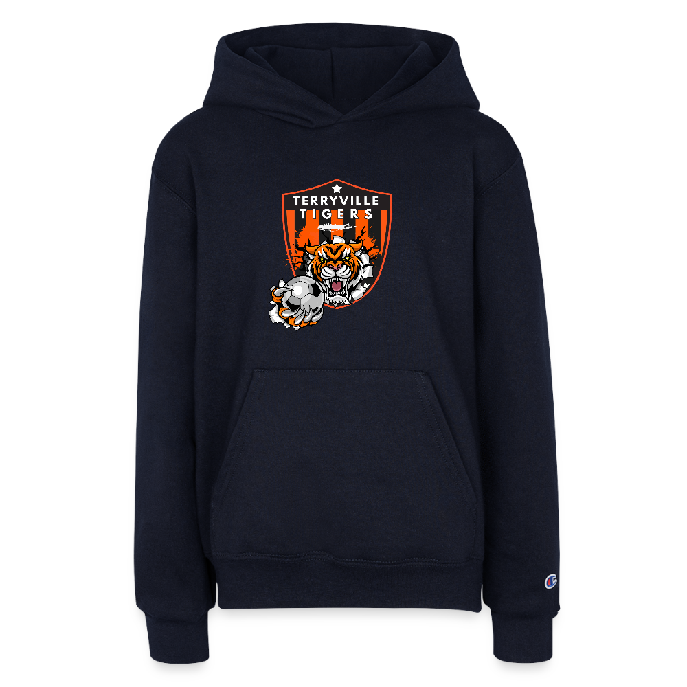 Champion Youth Hoodie - navy