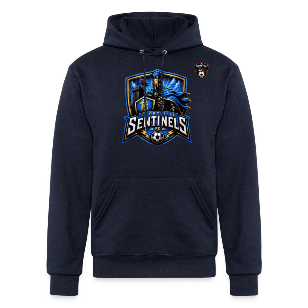 Champion Unisex Powerblend Hoodie - navy