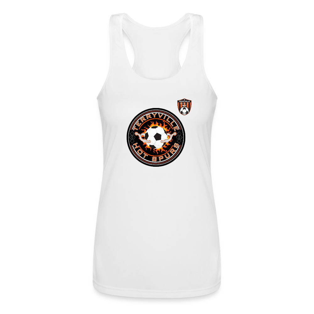 Women’s Performance Racerback Tank Top - white