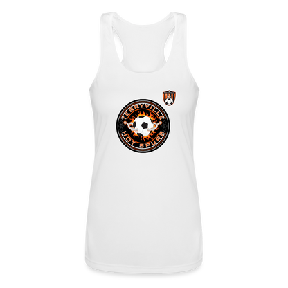 Women’s Performance Racerback Tank Top - white