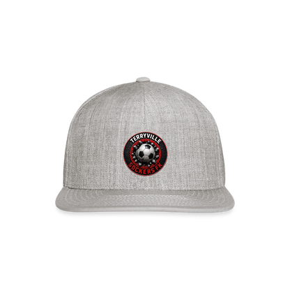 Snapback Baseball Cap - heather gray