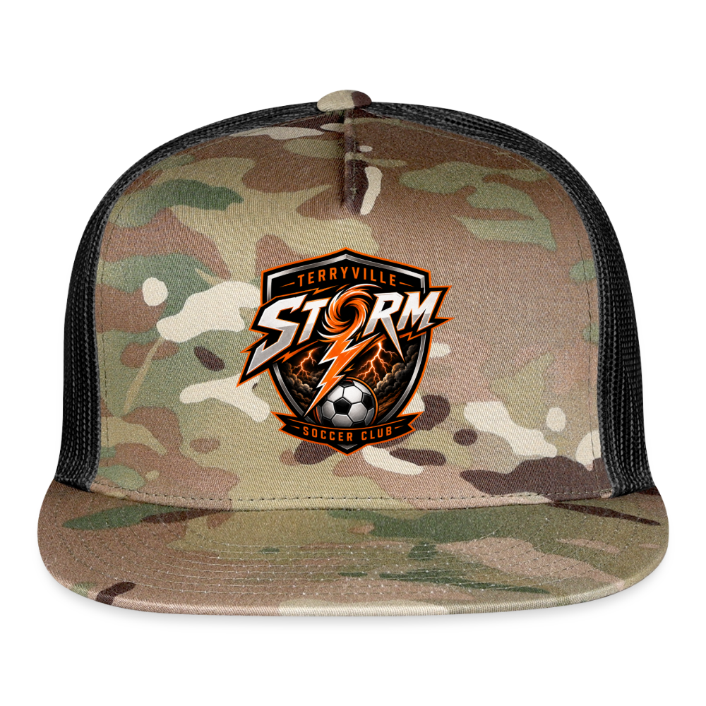 Trucker Hat - MultiCam\black