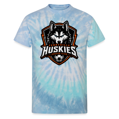 Unisex Tie Dye T-Shirt - blue lagoon