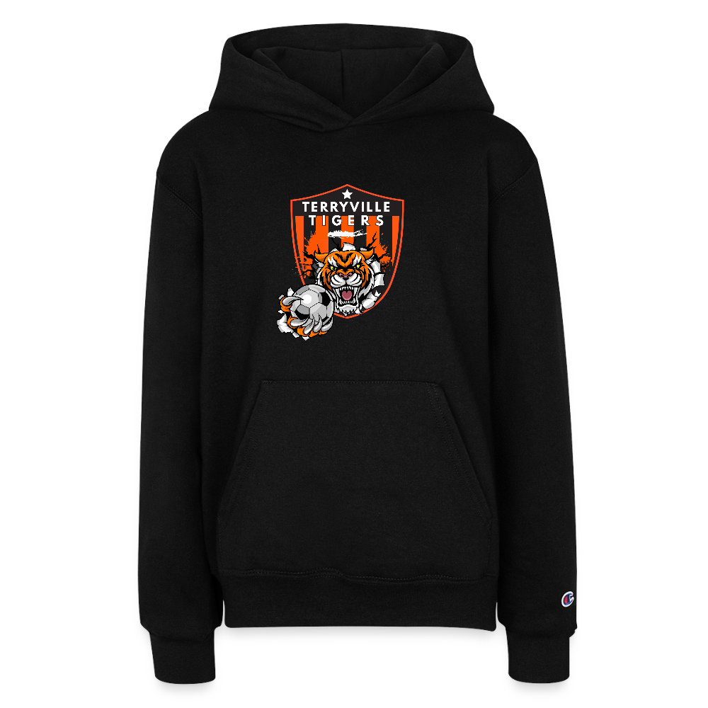 Champion Youth Hoodie - black