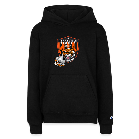 Champion Youth Hoodie - black
