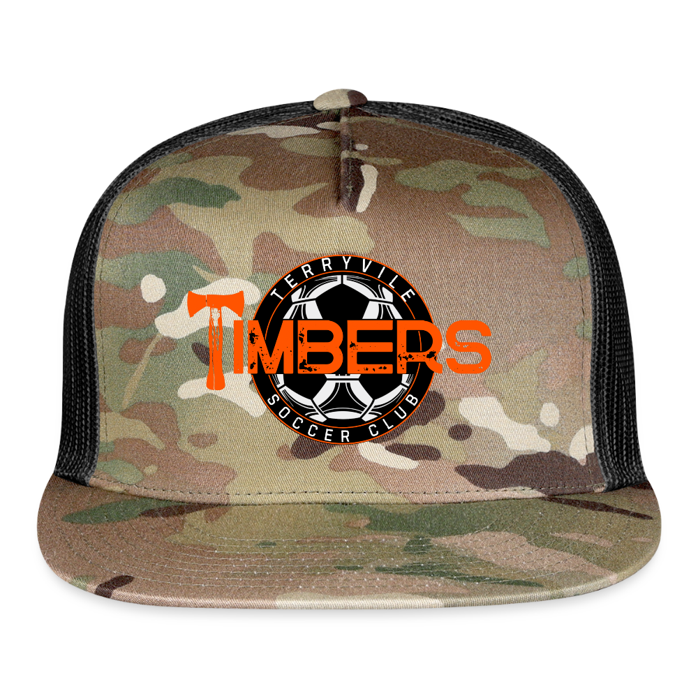 Trucker Hat - MultiCam\black